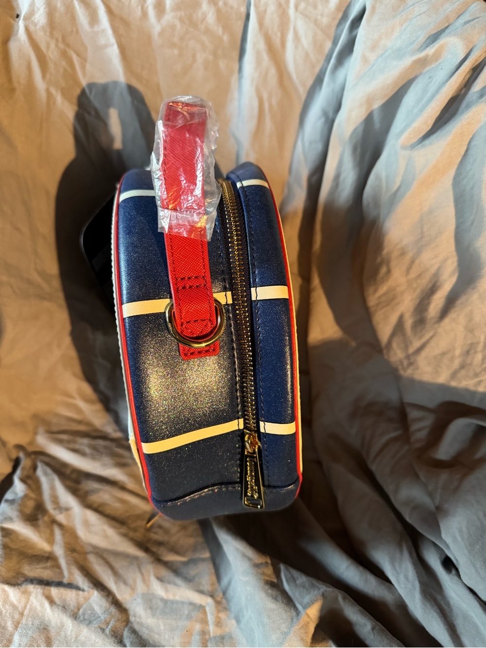 St. Peppers Lonely Hearts Club Band Round Bag - Red, Yellow, Blue - Picture 3 of 4